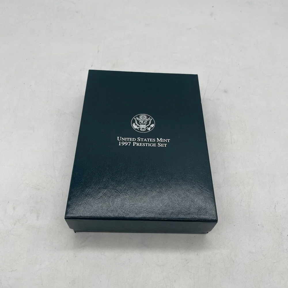 1997 Prestige Proof Set Botanic Garden Silver Dollar w/ Box and COA